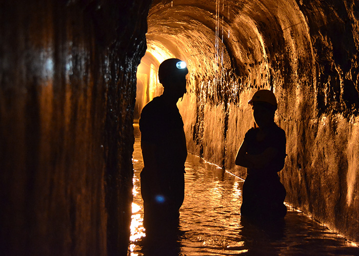 都会下水道有害气体检测案例